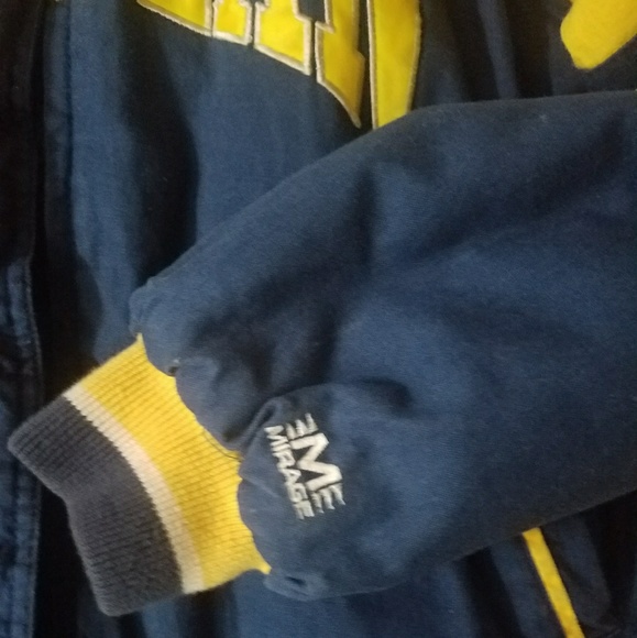 Vintage U of Michigan wolverines jacket large - Picture 4 of 5